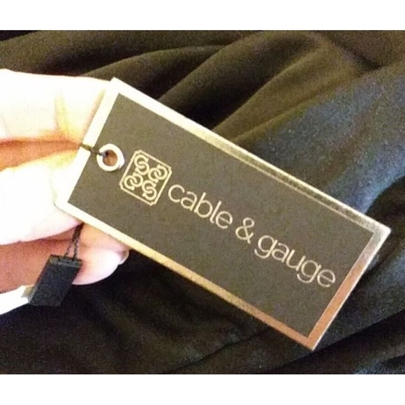 Cable & Gauge Pants & Jumpsuits Cable Gauge Black Plus Size Sequin